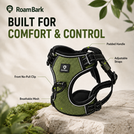BUILT FOR COMFORT & CONTROL — verified Trail-Ready No-Pull Dog Harness features.