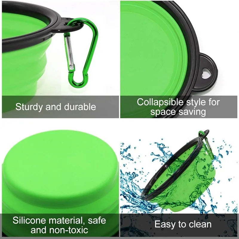 Roam Bark 2-in-1 Collapsible Dog Travel Bowl & Bottle