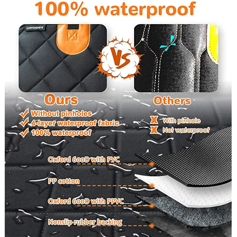 Premium Waterproof Dog Travel Seat Cover
