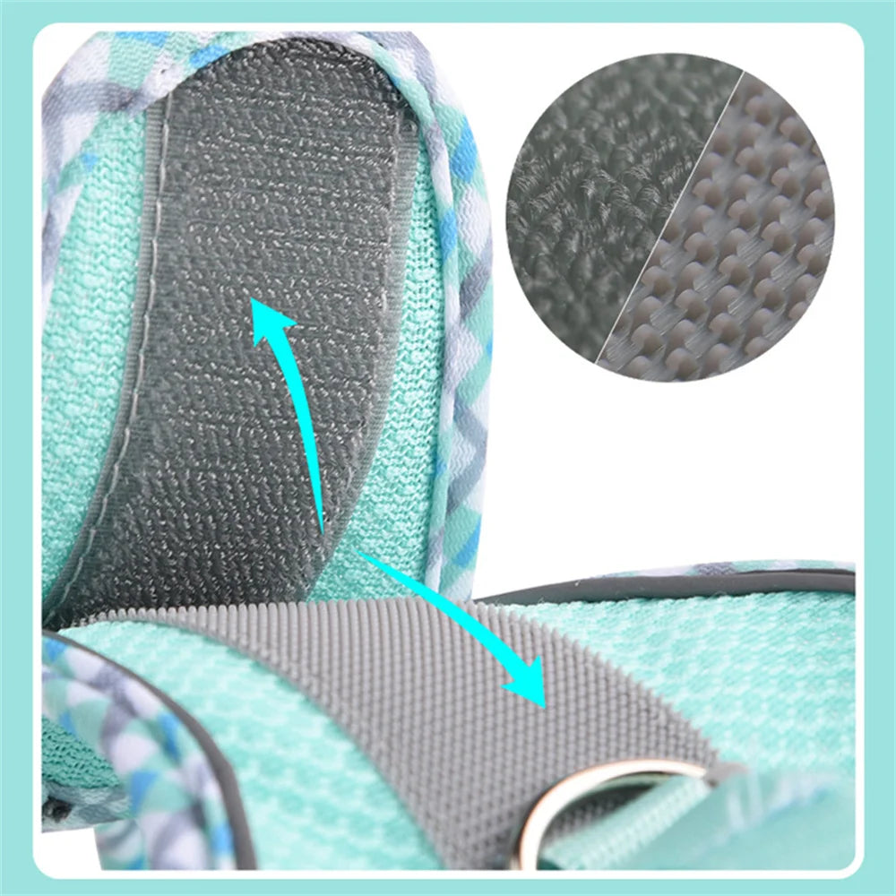 Reflective Breathable Pet Harness Set