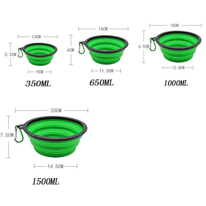 Premium Travel Silicone Pet Bowl
